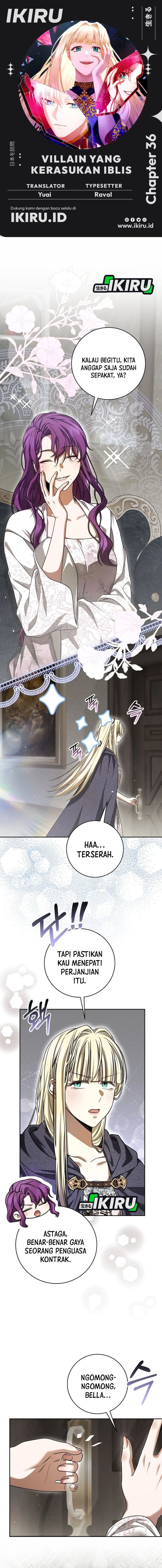 Baca The Villainess I Possessed Is Raising Hell - Chapter 36 halaman 1