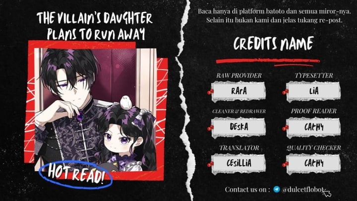 Baca The Villain's Daughter Plans To Run Away - Chapter 11 halaman 2