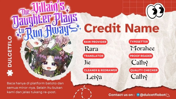 Baca The Villain's Daughter Plans To Run Away - Chapter 61 halaman 2