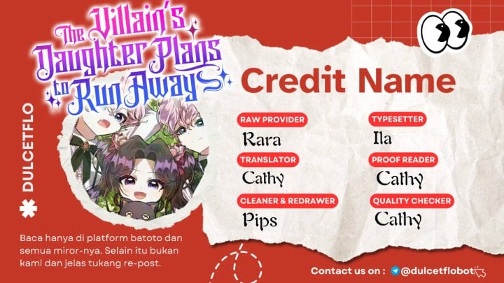 Baca The Villain's Daughter Plans To Run Away - Chapter 73 halaman 2
