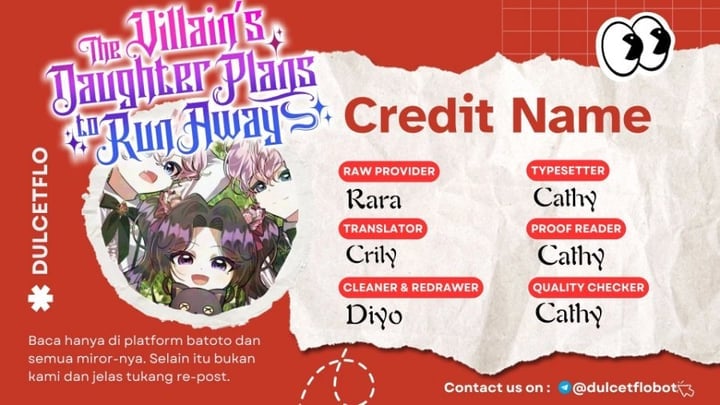 Baca The Villain's Daughter Plans To Run Away - Chapter 77 halaman 1
