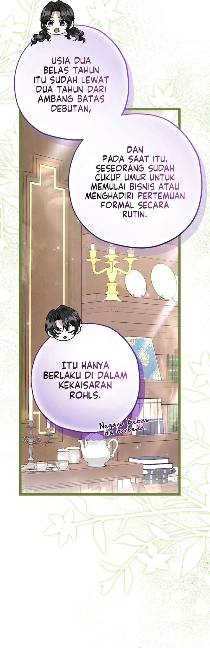 Baca The Villain's Daughter Plans To Run Away - Chapter 80 halaman 23