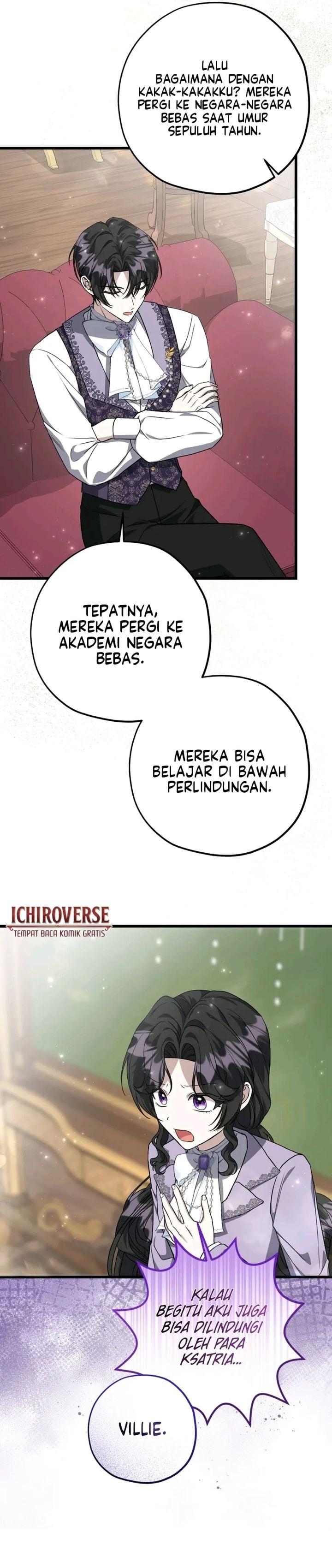 Baca The Villain's Daughter Plans To Run Away - Chapter 80 halaman 24