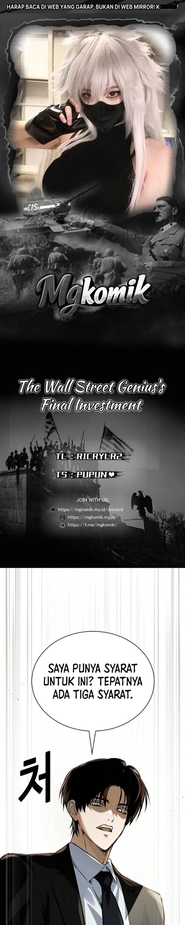 The Wall Street Genius’s Final Investment Playbook Chapter 12 - Page 1