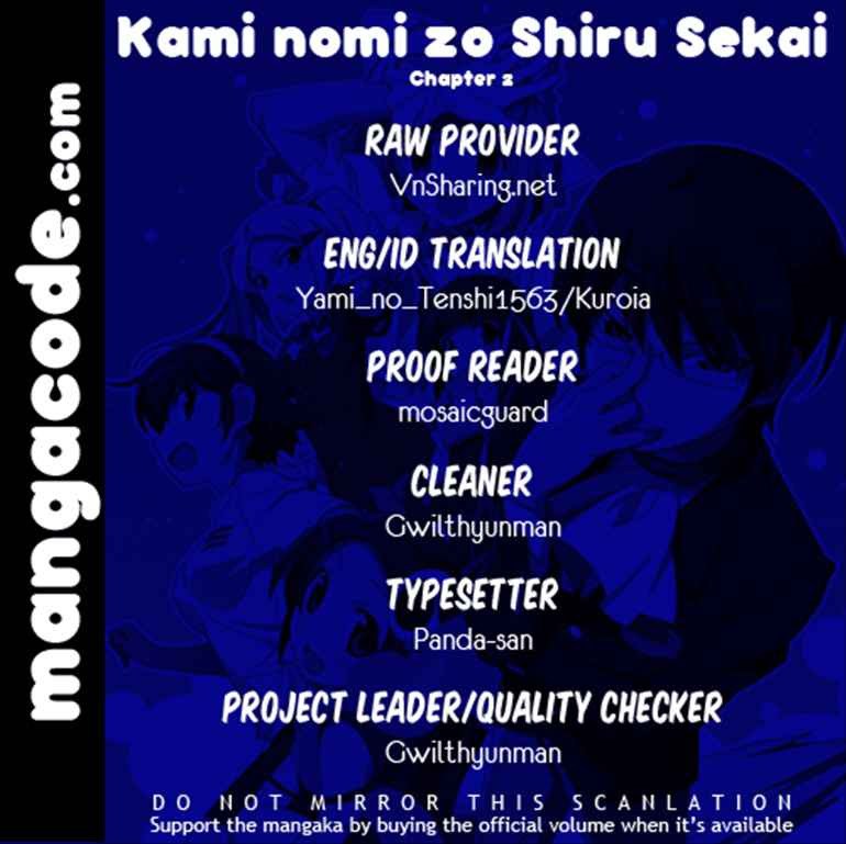 Baca The World God Only Knows - Chapter 2 halaman 2
