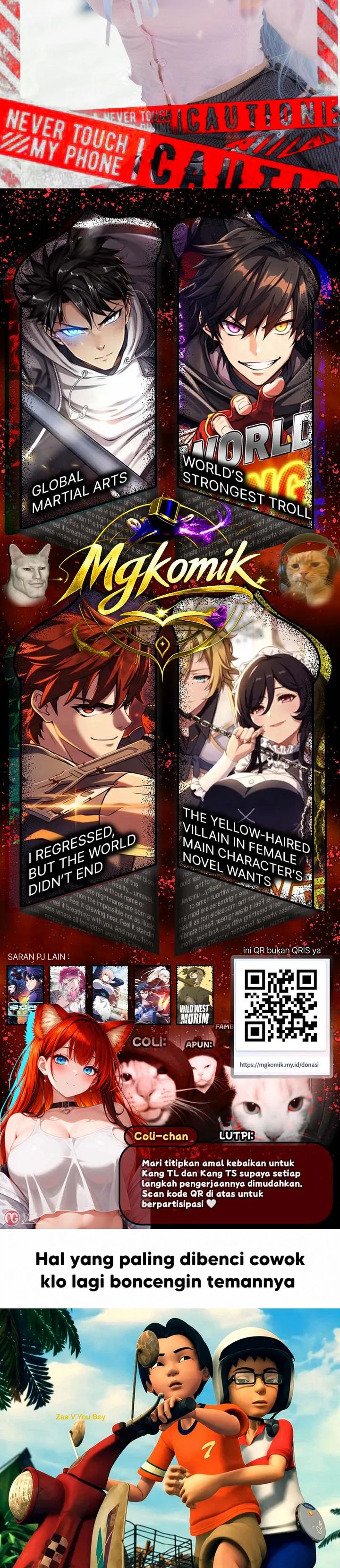 Baca The Yellow-haired Villain in Female Main Character's Novel wants Happiness - Chapter 69 halaman 19