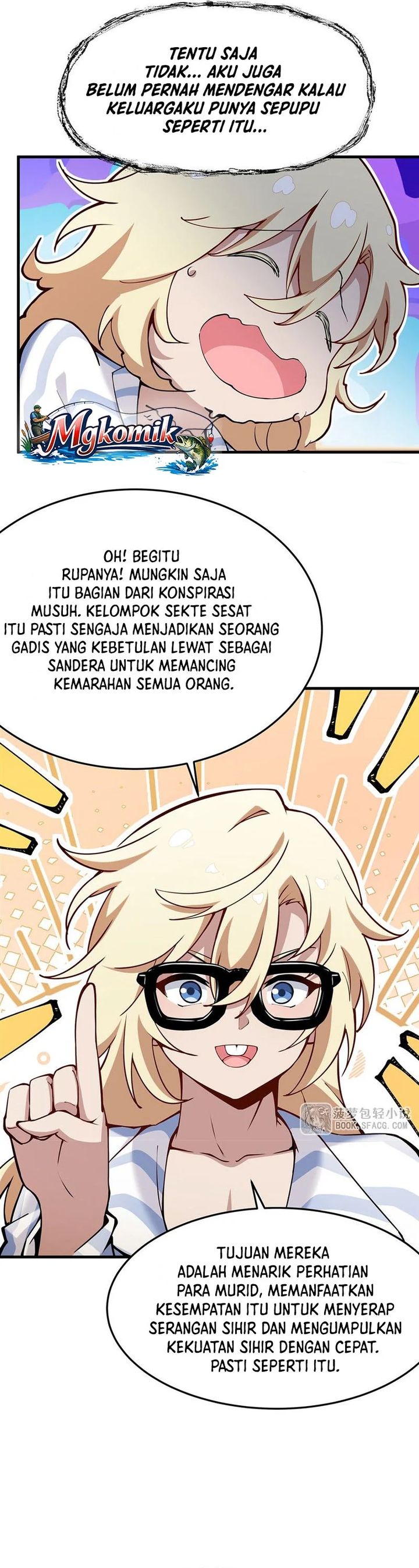 The Yellow-haired Villain in Female Main Character's Novel wants Happiness chapter 74 halaman 10