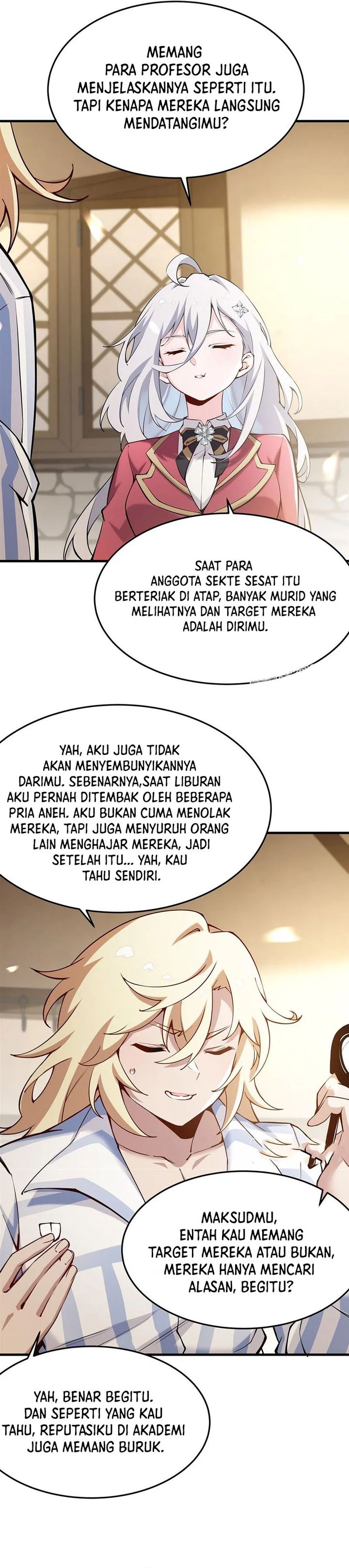 The Yellow-haired Villain in Female Main Character's Novel wants Happiness chapter 74 halaman 11