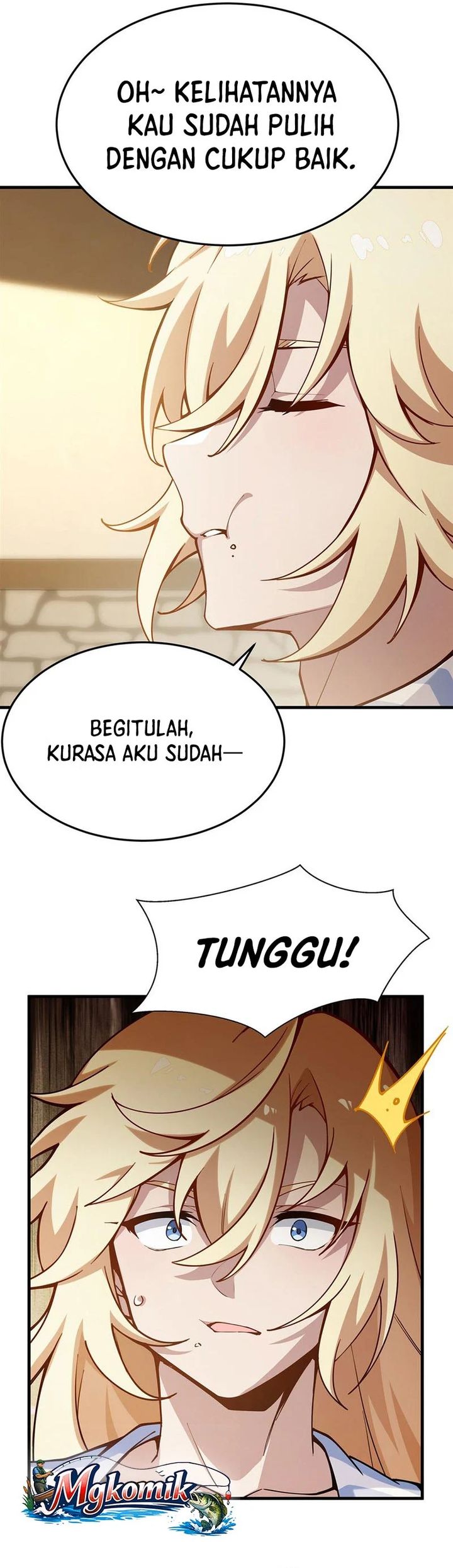 The Yellow-haired Villain in Female Main Character's Novel wants Happiness chapter 74 halaman 17