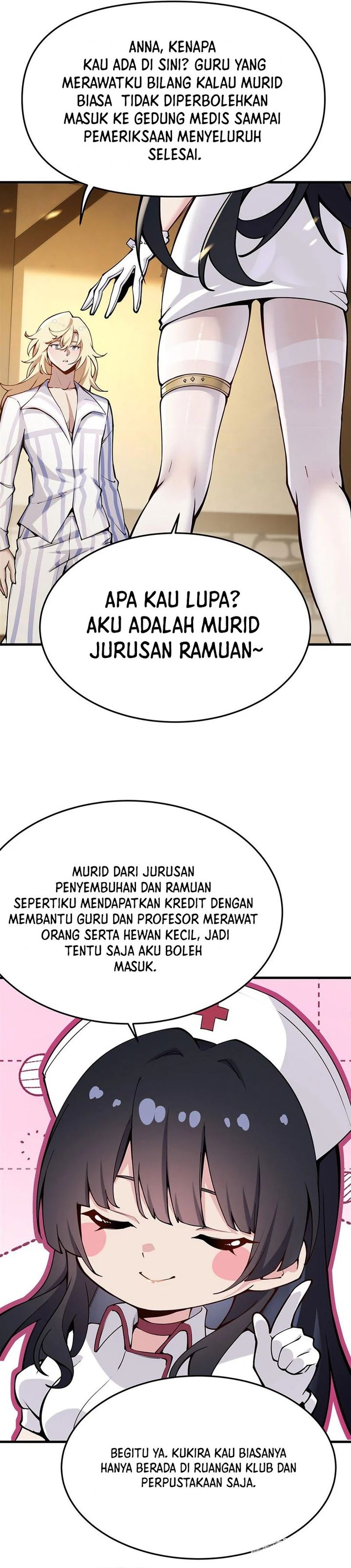 Baca The Yellow-haired Villain in Female Main Character's Novel wants Happiness - Chapter 75 halaman 2