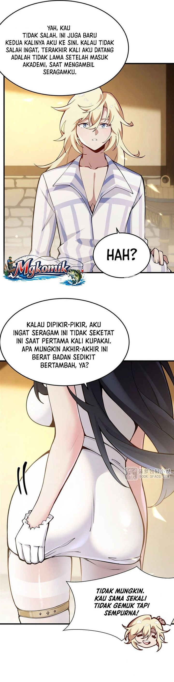 Baca The Yellow-haired Villain in Female Main Character's Novel wants Happiness - Chapter 75 halaman 3