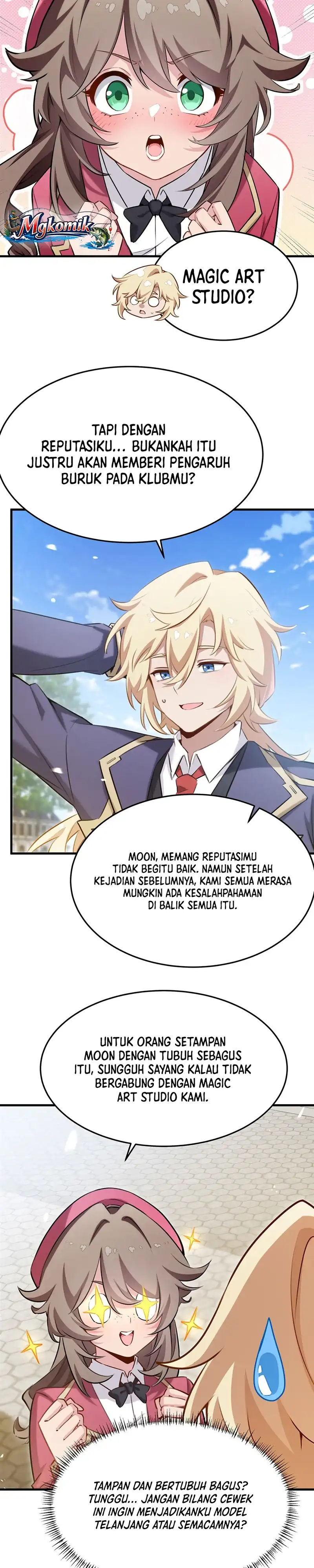 Baca The Yellow-haired Villain in Female Main Character's Novel wants Happiness - Chapter 78 halaman 10