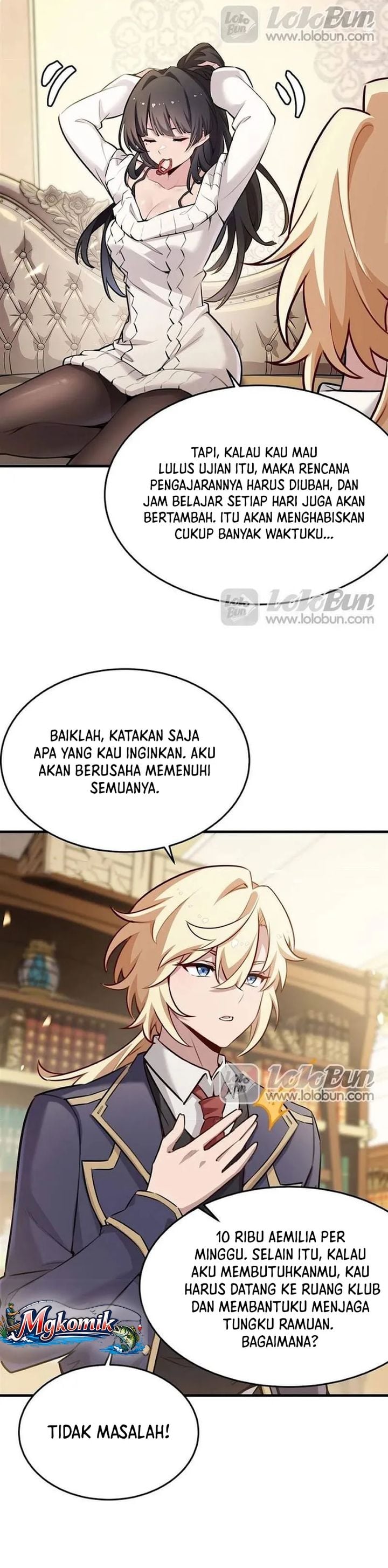 The Yellow-haired Villain in Female Main Character's Novel wants Happiness Chapter 80 - Page 18