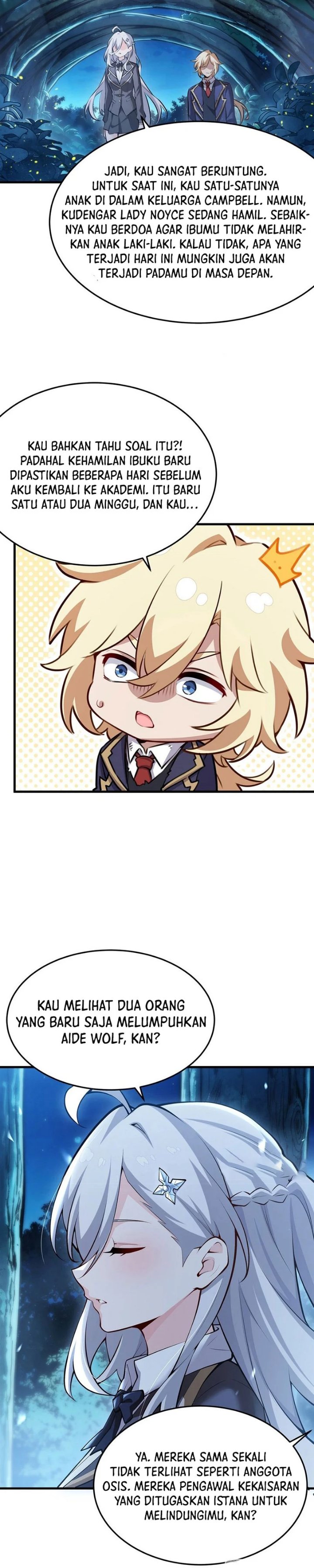 The Yellow-haired Villain in Female Main Character's Novel wants Happiness Chapter 88 - Page 3