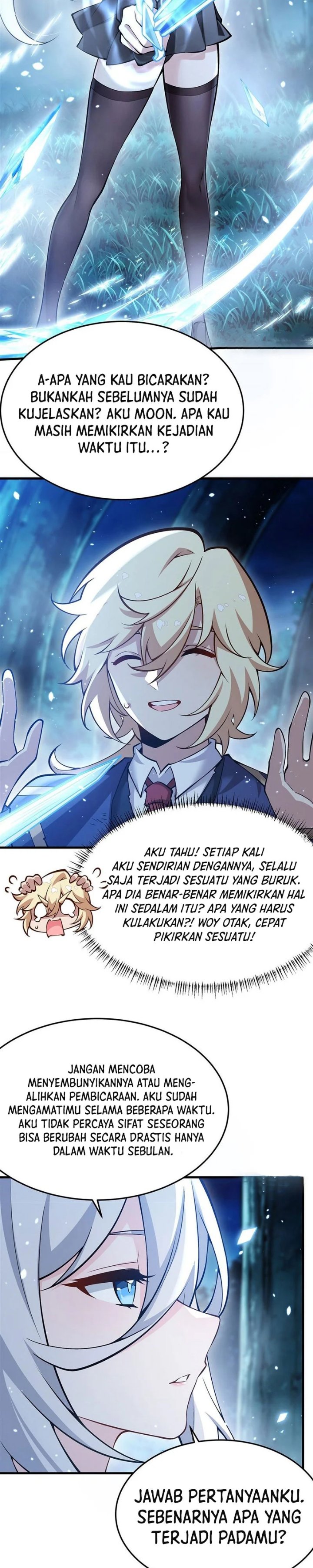 The Yellow-haired Villain in Female Main Character's Novel wants Happiness Chapter 88 - Page 8