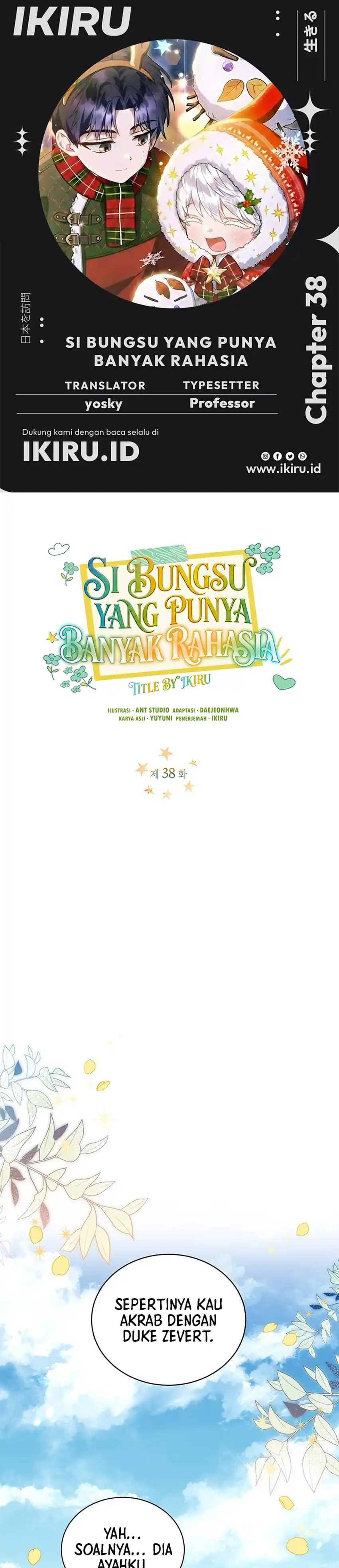 Baca The Youngest Hides Way Too Much - Chapter 38 halaman 1