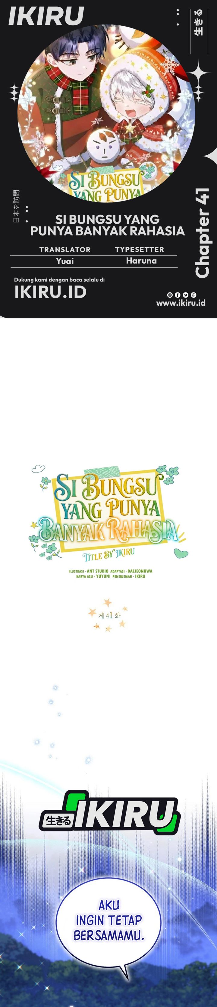 Baca The Youngest Hides Way Too Much - Chapter 41 halaman 1