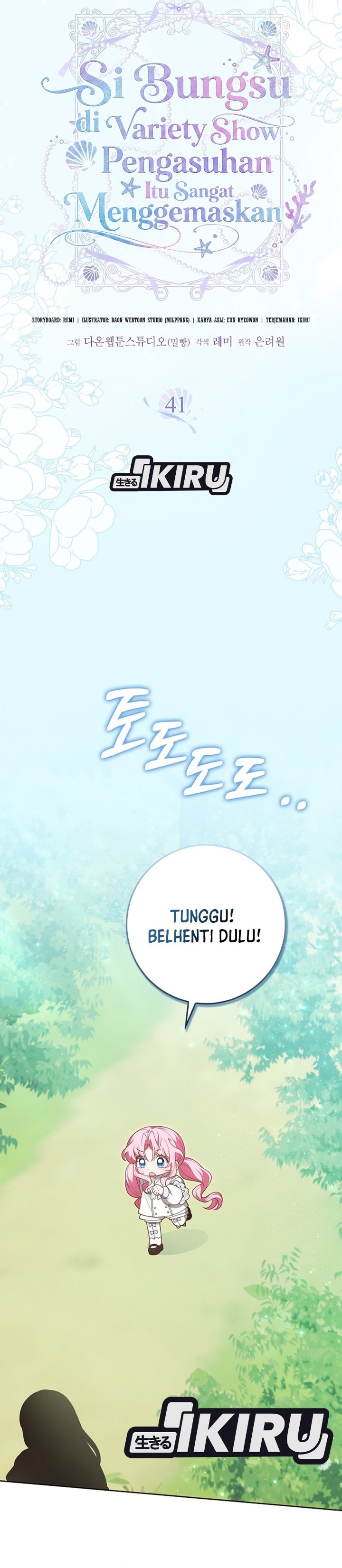 Baca The Youngest Member Filming a Parenting Show is Adorable Chapter 41 Bahasa Indonesia page 22