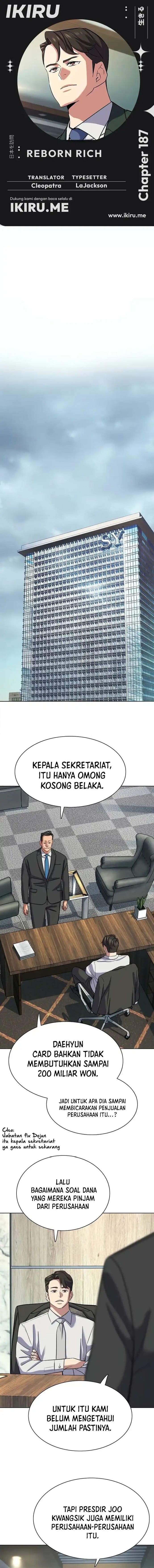 Baca The Youngest Son Of A Rich Family - Chapter 187 halaman 1