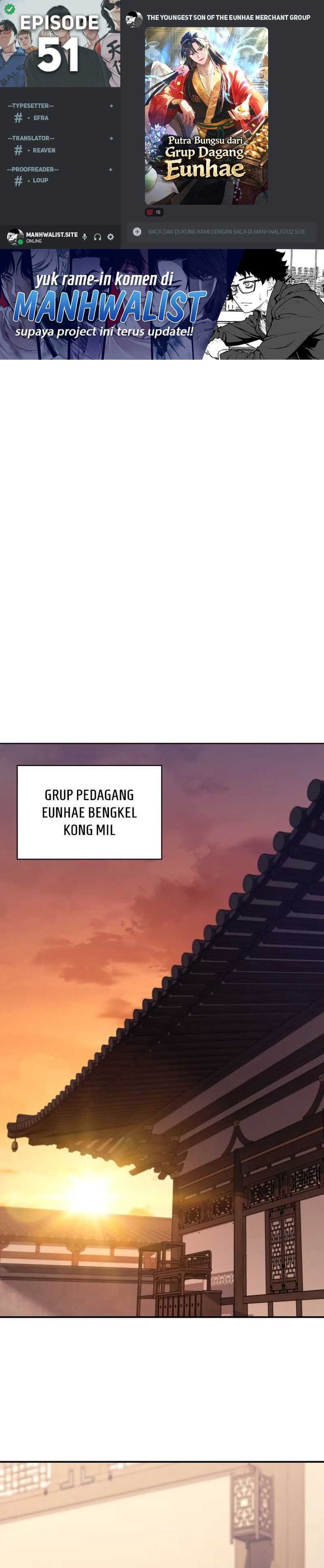 Baca The Youngest Son of the Eunhae Merchant Group - Chapter 51 halaman 1