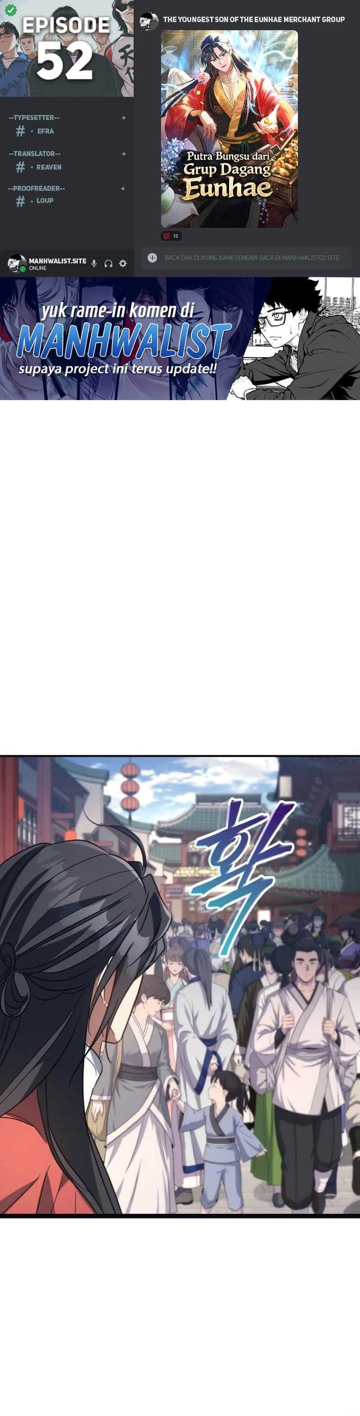 Baca The Youngest Son of the Eunhae Merchant Group - Chapter 52 halaman 1