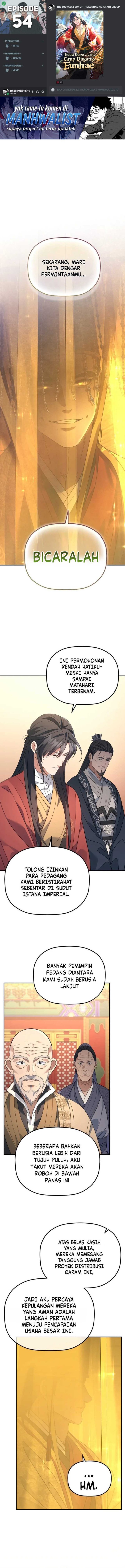 Baca The Youngest Son of the Eunhae Merchant Group - Chapter 54 halaman 1