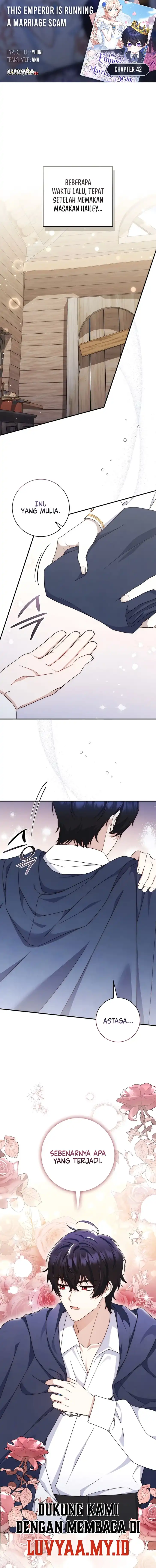 This Emperor Runs a Marriage Scam Chapter 42 - Page 1