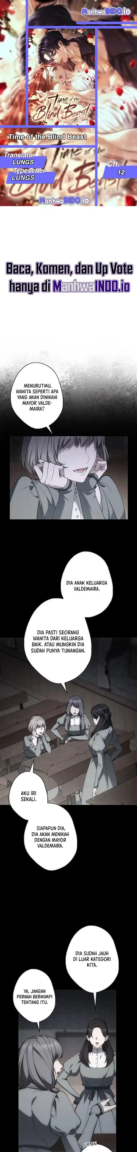 Baca Time of the Blind Beast - Chapter 12 halaman 1