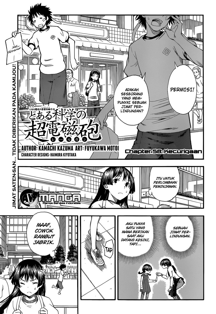 Baca To Aru Kagaku no Railgun - Chapter 58 halaman 2