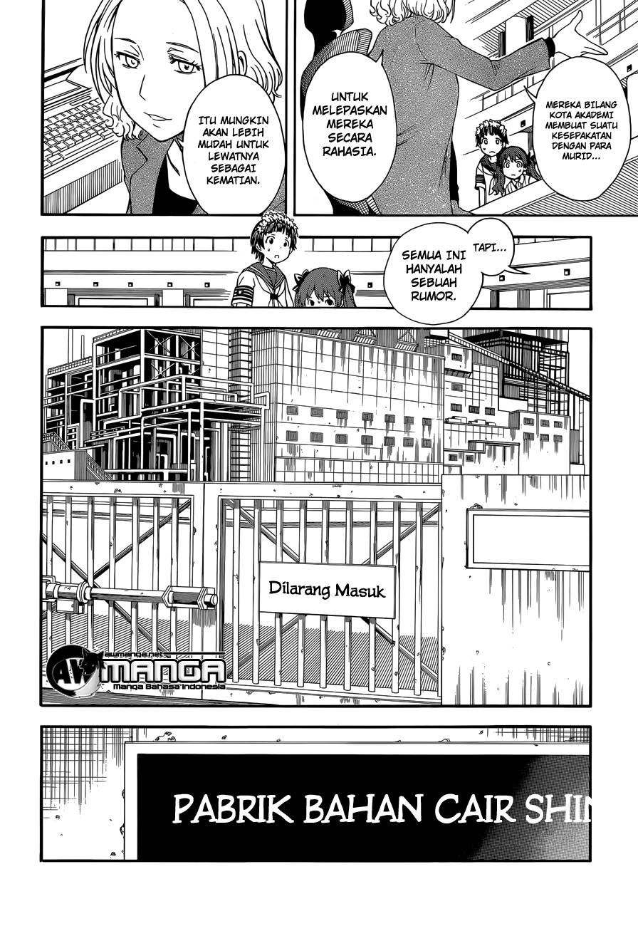 Baca To Aru Kagaku no Railgun - Chapter 58 halaman 9