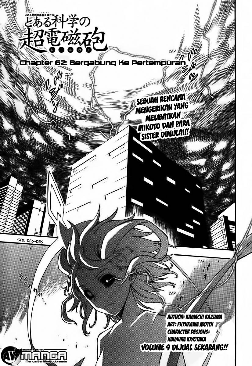 Baca To Aru Kagaku no Railgun - Chapter 62 halaman 1
