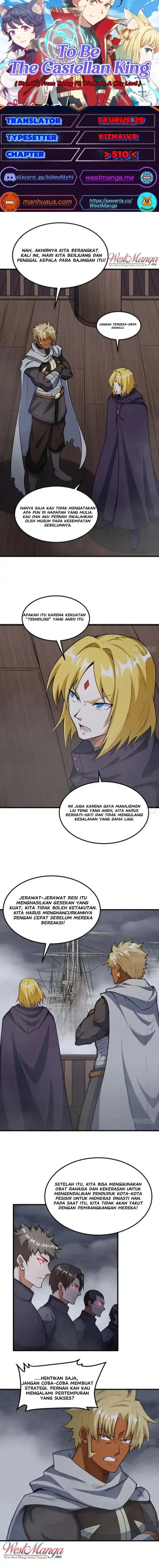 To Be The Castellan King Chapter 510 - Page 1