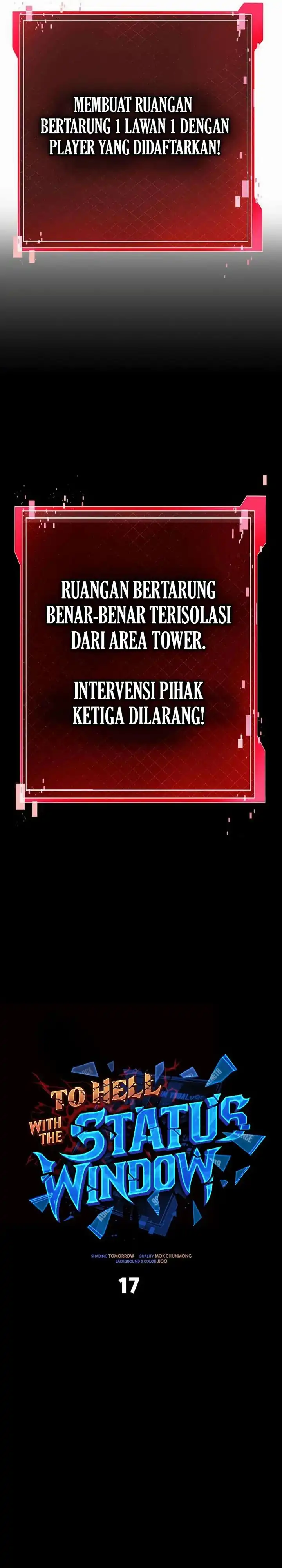 Baca To Hell With the Status Window - Chapter 17 halaman 13