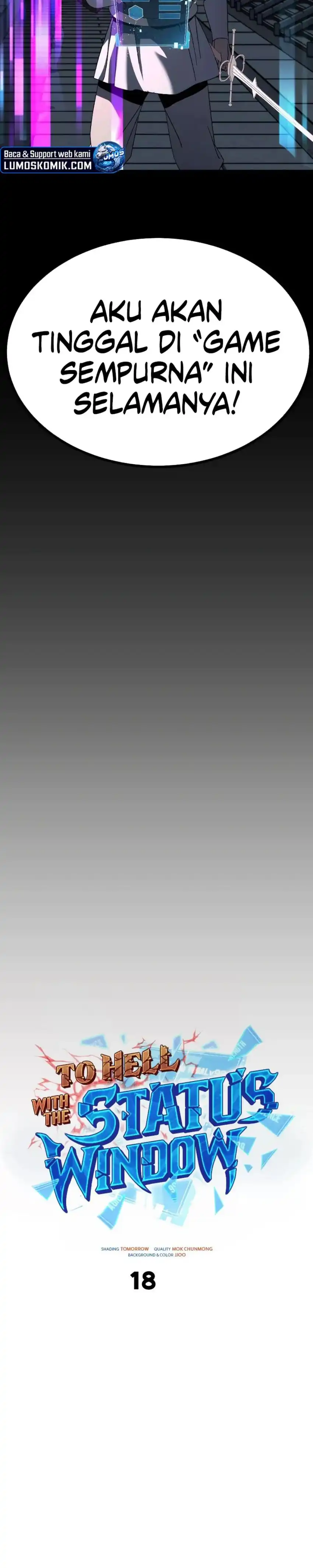 Baca To Hell With the Status Window - Chapter 18 halaman 40