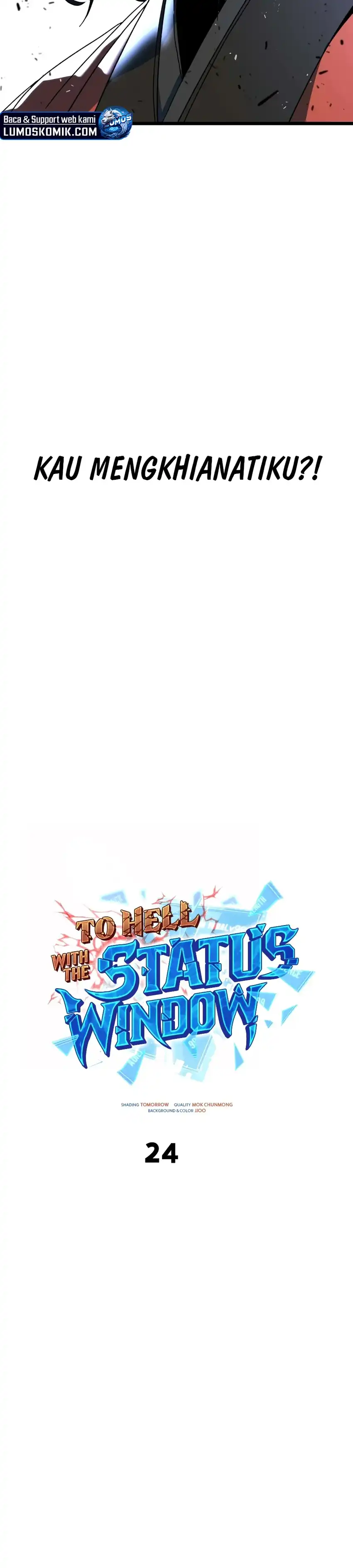 Baca To Hell With the Status Window - Chapter 24 halaman 35