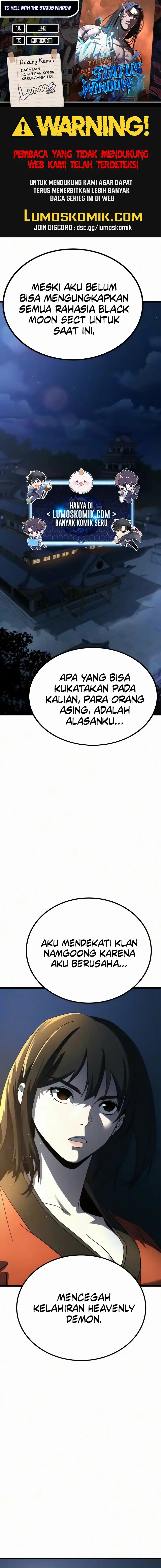 Baca To Hell With the Status Window - Chapter 25 halaman 1