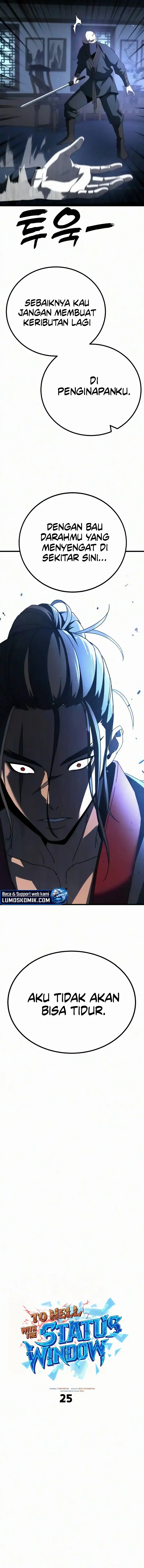 Baca To Hell With the Status Window - Chapter 25 halaman 24