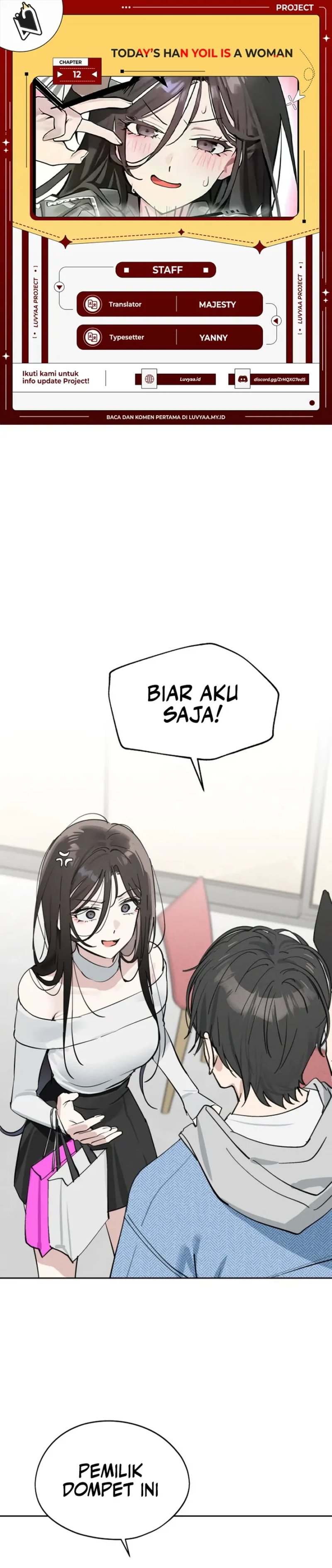 Baca Today’s Han Yoil is a Woman - Chapter 12 halaman 1