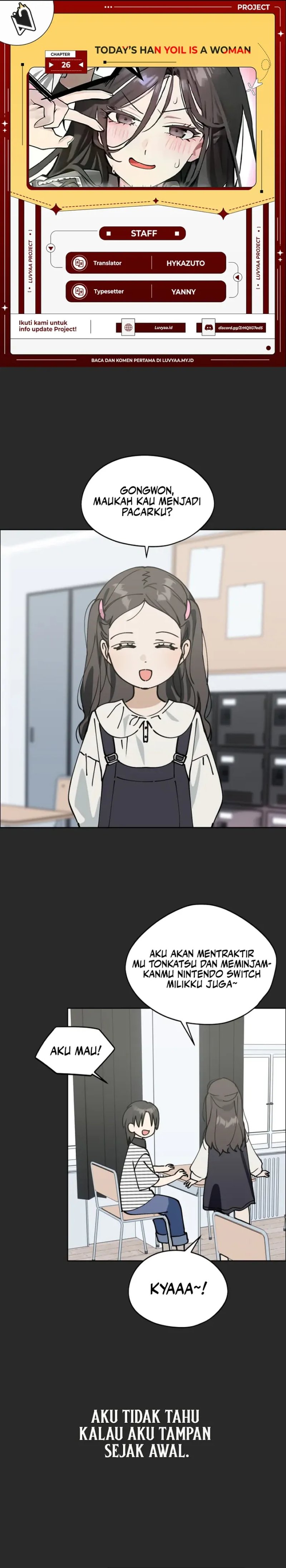 Baca Today’s Han Yoil is a Woman - Chapter 26 halaman 1