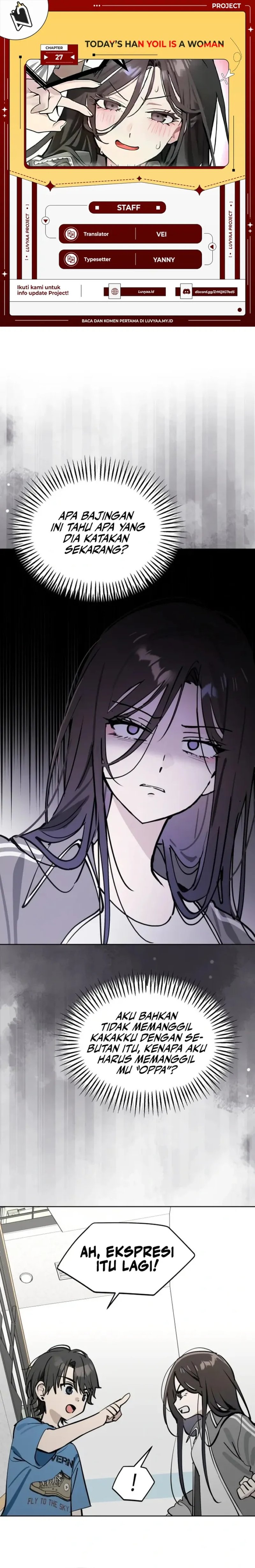 Baca Today’s Han Yoil is a Woman - Chapter 27 halaman 1