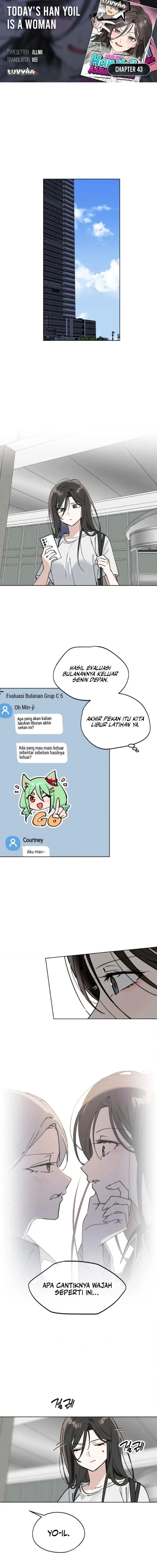 Baca Today’s Han Yoil is a Woman - Chapter 43 halaman 1