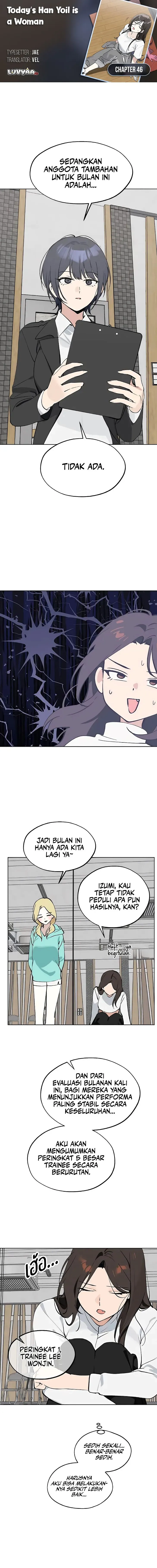 Baca Today’s Han Yoil is a Woman - Chapter 46 halaman 1