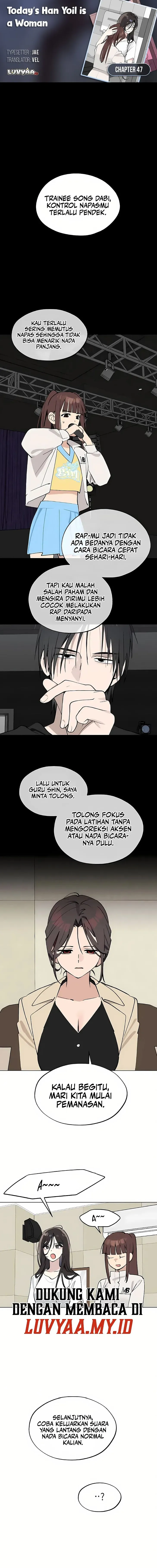 Baca Today’s Han Yoil is a Woman - Chapter 47 halaman 1