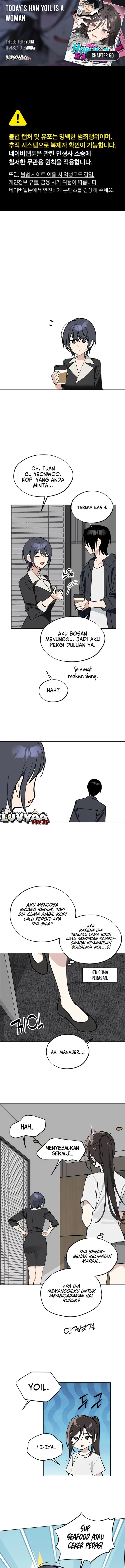 Baca Today’s Han Yoil is a Woman - Chapter 60 halaman 1