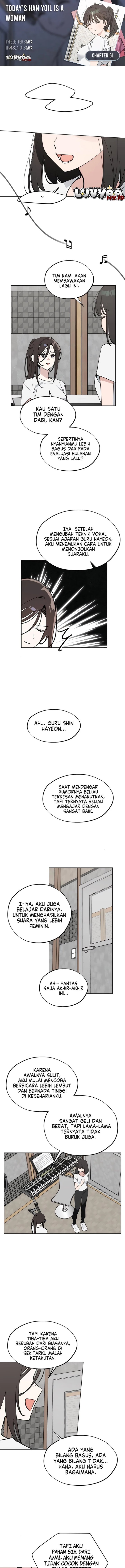 Baca Today’s Han Yoil is a Woman - Chapter 61 halaman 1
