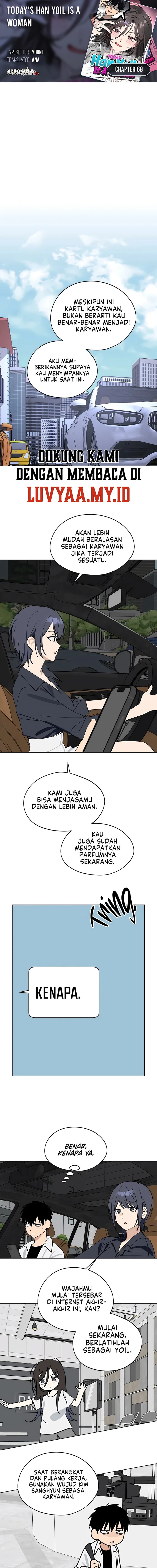 Baca Today’s Han Yoil is a Woman - Chapter 68 halaman 1