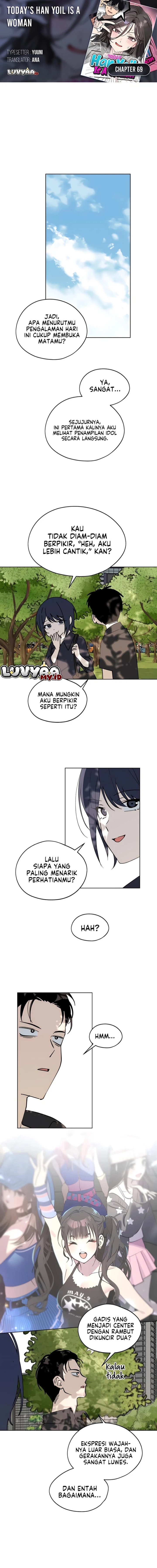 Baca Today’s Han Yoil is a Woman - Chapter 69 halaman 1