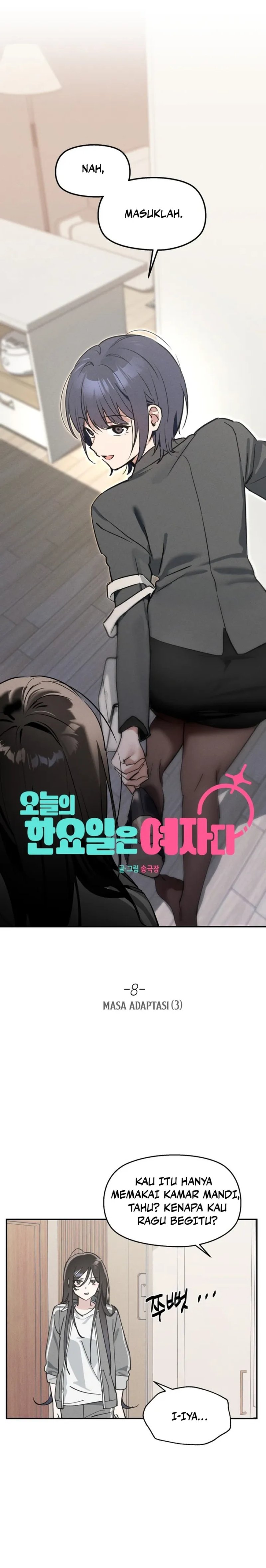 Baca Today’s Han Yoil is a Woman - Chapter 8 halaman 1