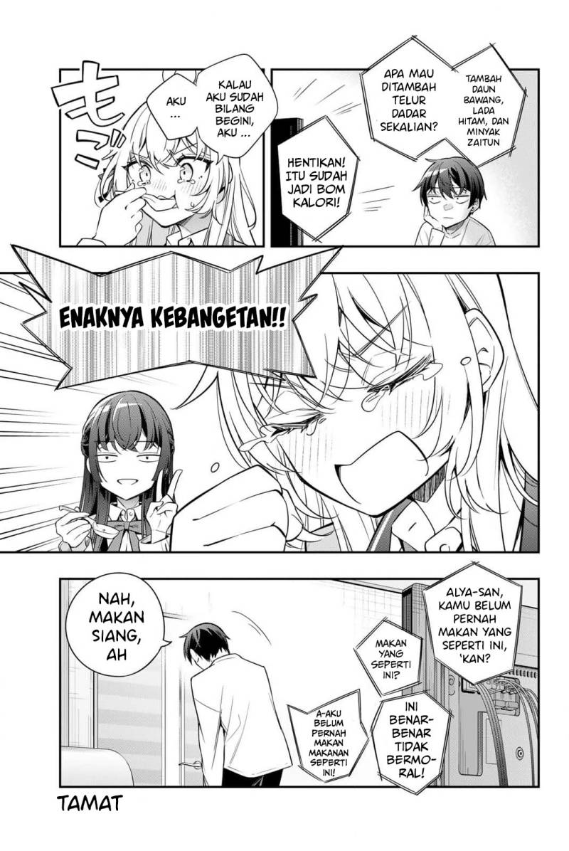 Baca Tokidoki Bosotto Roshiago de Dereru Tonari no Alya-san - Chapter 25.5 halaman 4