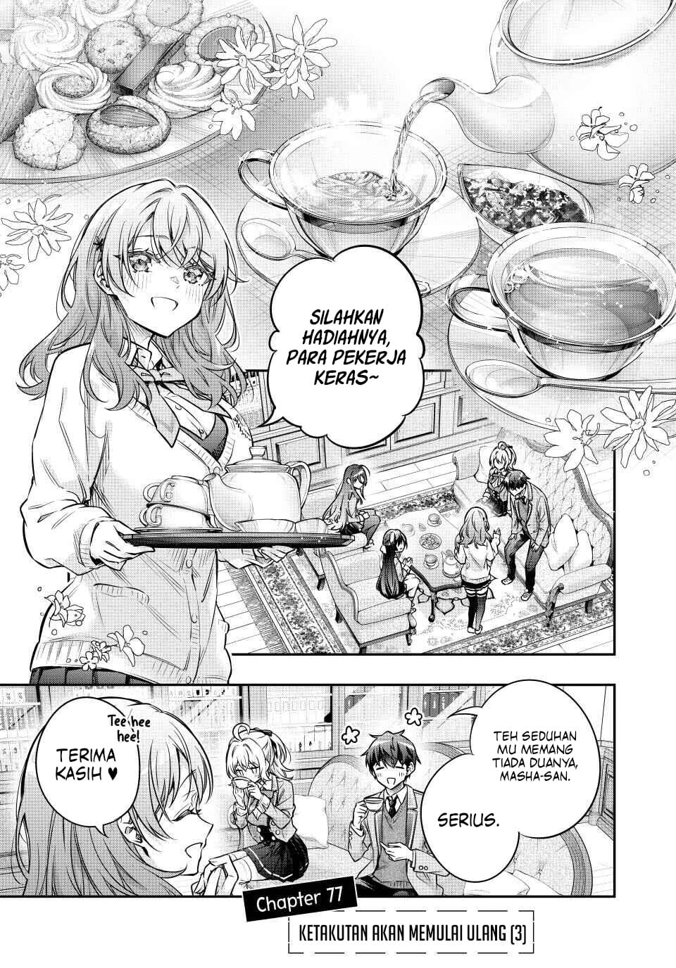 Baca Tokidoki Bosotto Roshiago de Dereru Tonari no Alya-san - Chapter 77 halaman 2